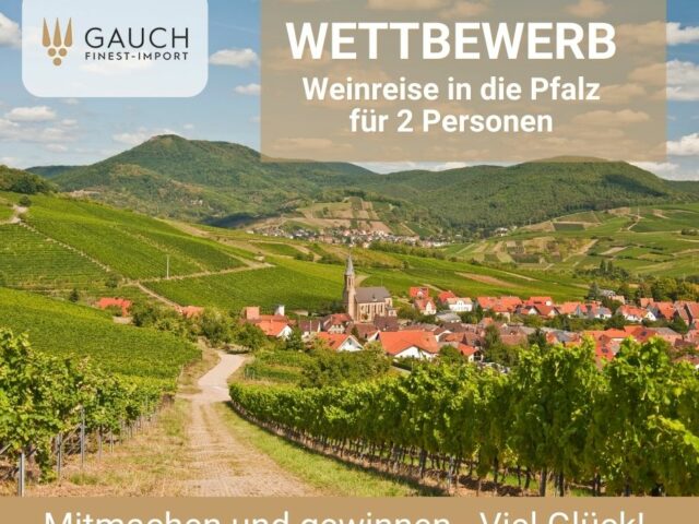 Wettbewerb - Weinreise für 2 Personen in die Pfalz zu gewinnen