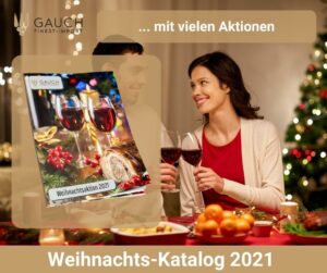 Weihnachtskatalog mit tollen roten und weissen Weine aus unserer Weihnachtsaktion 2021