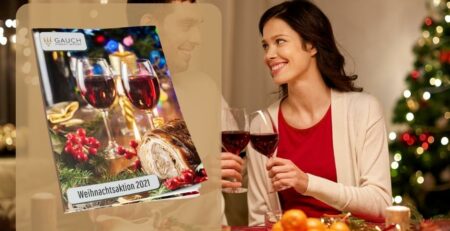 Weihnachtskatalog mit tollen roten und weissen Weine aus unserer Weihnachtsaktion 2021