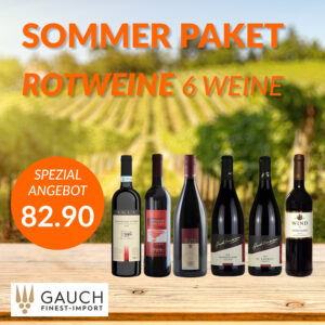 Sommer Paket Rotweine 6 Weine