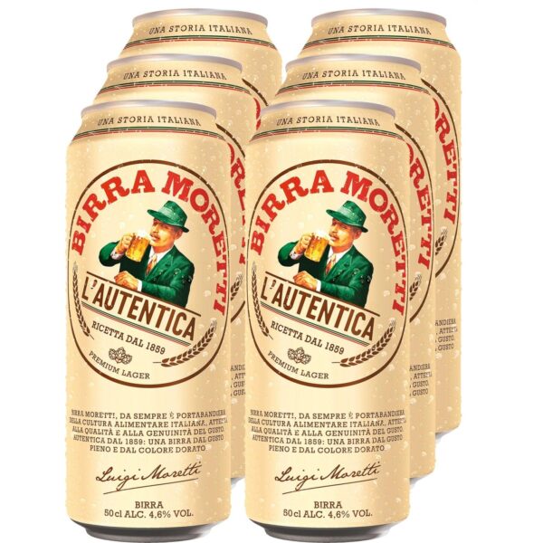 Birra Moretti L'Autentica Dosen