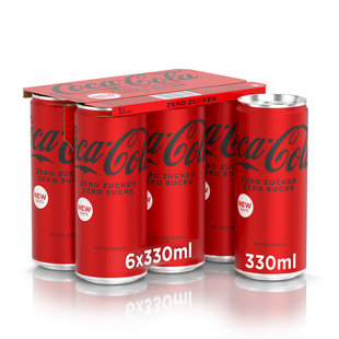 Cola Zero 6x330ml Dosen